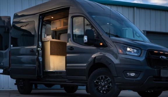 “Wayfarer Vans Unveils Affordable and Modular 2024 Ford Transit Trail Wilford Camper Van Conversion”